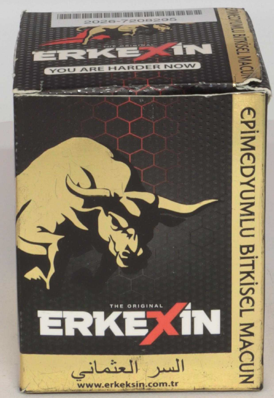 Sifa Ilac Gida Kozmetik, TR-16-K Erkexin Herbal Mixed Paste: Foto zur Produktwarnung vom 11.06.2026