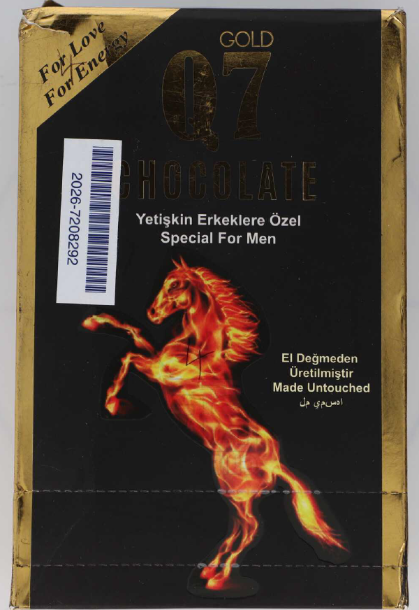 www.goldq7bitkisel.com Gold Q7 Chocolate, For Love For Energy: Foto zur Produktwarnung vom 11.06.2026
