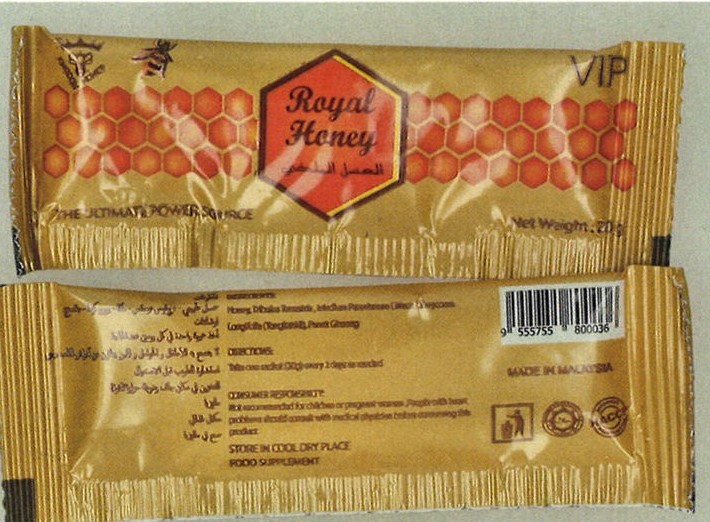 Kingdom Honey SDN BHD Royal Honey - The Ultimate Power Source, 12 x 20 Gramm: Foto zur Produktwarnung vom 22.07.2026