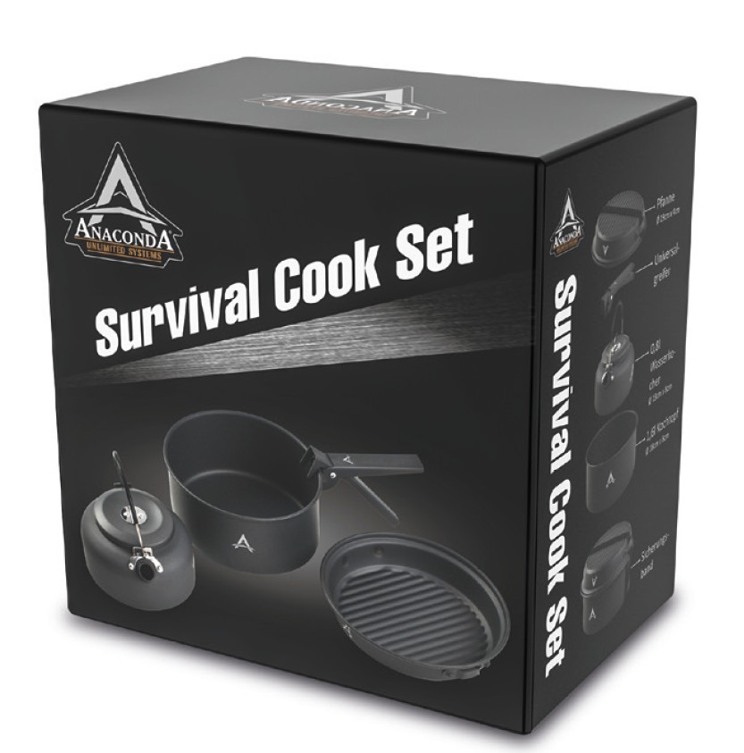 Saenger Top Tackle Anaconda Survival Cook Set: Foto zur Rückruf vom 03.07.2026